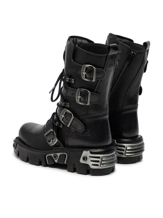 NEW ROCK Bakancs NEW ROCK M-373LUNA-S1 Fekete