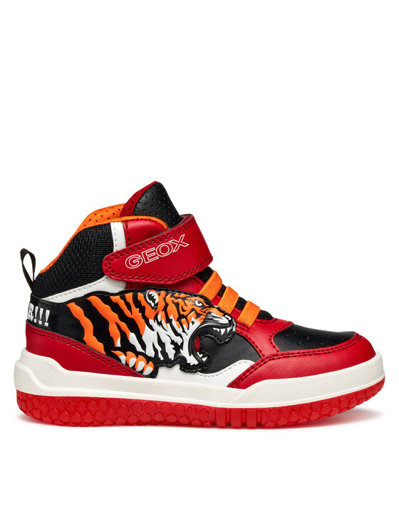 Geox Sneakersy Geox J Buzzerlight J56MCF 054CE C0020 D Červená