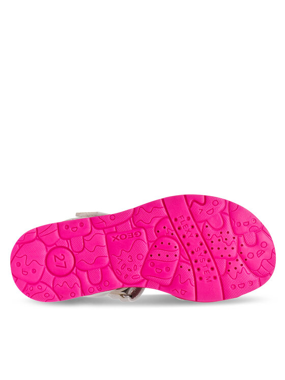 Geox Sandály Geox J Sandal Joyfoot Gir J65P1D 000BC C0653 S Bílá