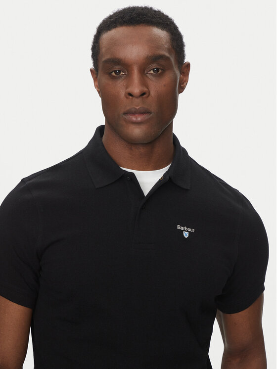 Barbour Barbour Polo Original Sports MML0358BK31 Crna Tailored Fit
