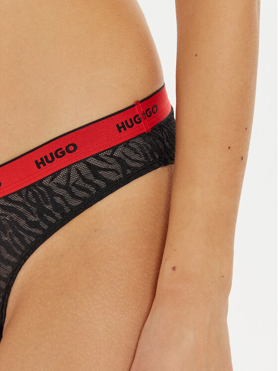 HUGO HUGO Fazonos bugyi szett 50523826 Fekete