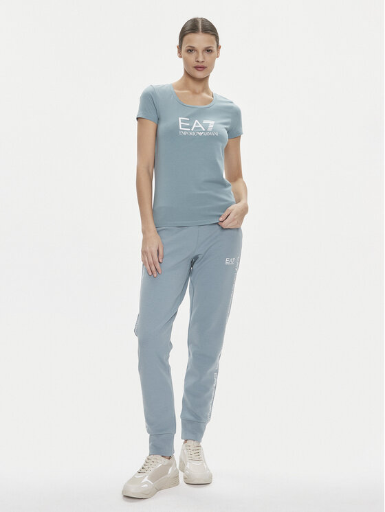 EA7 Emporio Armani EA7 Emporio Armani T-shirt 8NTT66 TJFKZ 1533 Blu Slim Fit