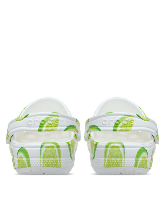 Crocs Шльопанці Crocs Classic Fresh Fruits Clog 211008 Білий