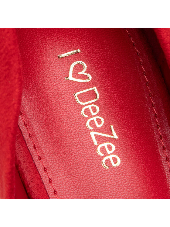DeeZee Обувки на ток DeeZee ARIANA Червен