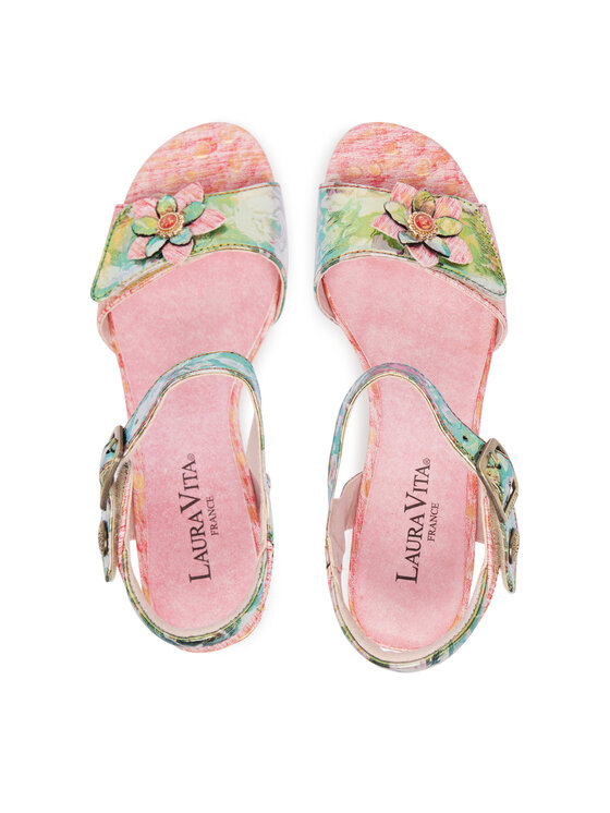 Laura Vita Босоніжки Laura Vita Framboiseo 16 Кольоровий