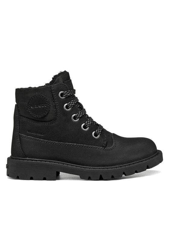 Geox Scarponcini Geox J Shaylax Boy Wpf J66HDB 032FU C9999 M Nero