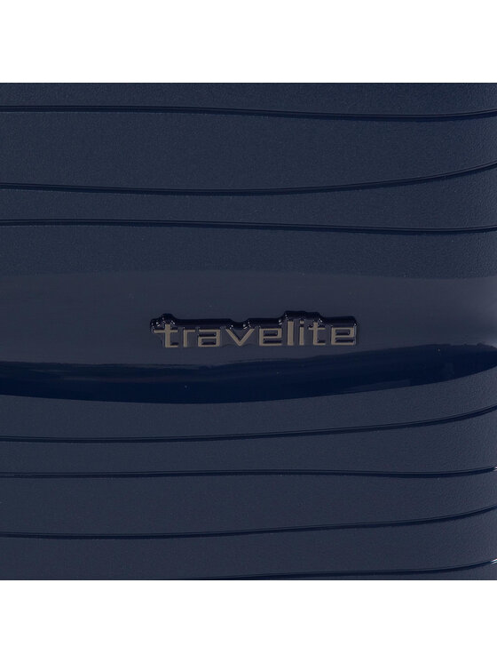 Travelite Kabinový kufr Travelite Motion 4w Trolley S 74947-20 Tmavomodrá