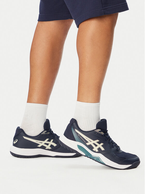 Asics Scarpe da tennis Asics Gel-Dedicate 9 1041A543 Blu scuro