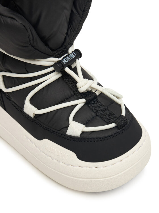 Moon Boot Снігоходи Moon Boot Jr Park lace Mid 80D3440070 S Чорний