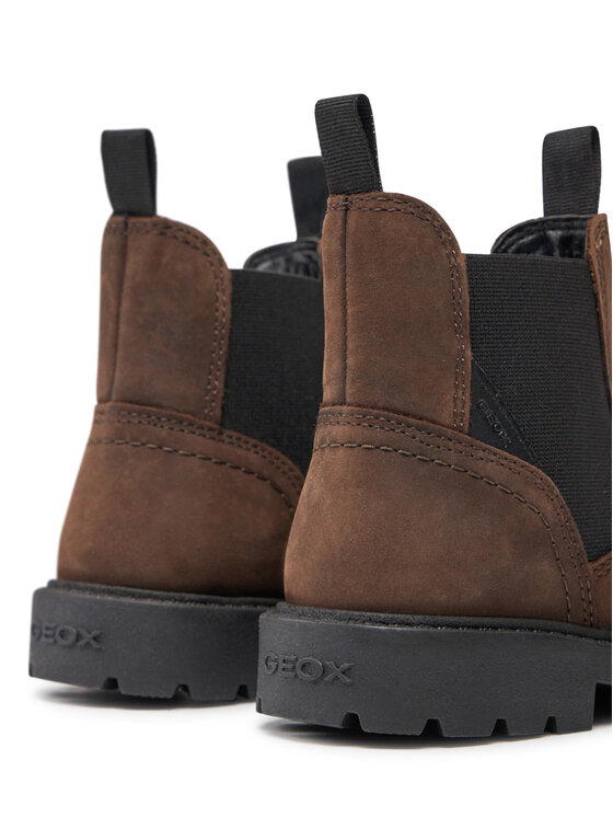 Geox Gležnjače Geox J Shaylax Boy J16FAA 00045 C0582 S Smeđa