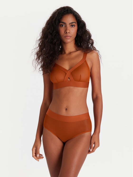 DKNY DKNY Бюстгралтер без кісточок DK4084 Коричневий