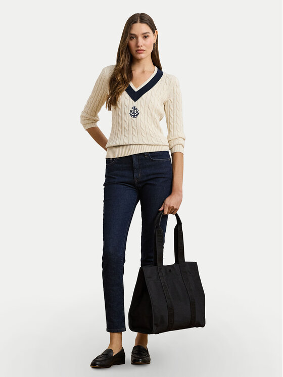 LAUREN RALPH LAUREN Kabelka LAUREN RALPH LAUREN 431970157003 Čierna