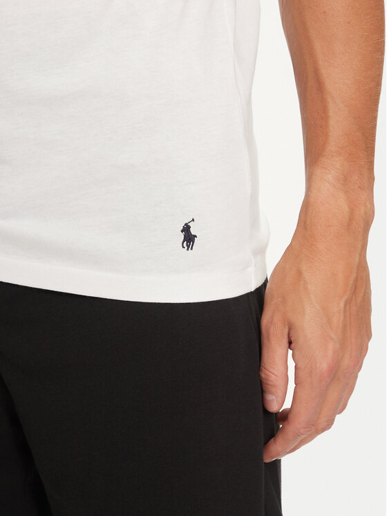 Polo Ralph Lauren Polo Ralph Lauren Conjunto de camisetas Classic Crew 714830304003 Blanco Regular Fit