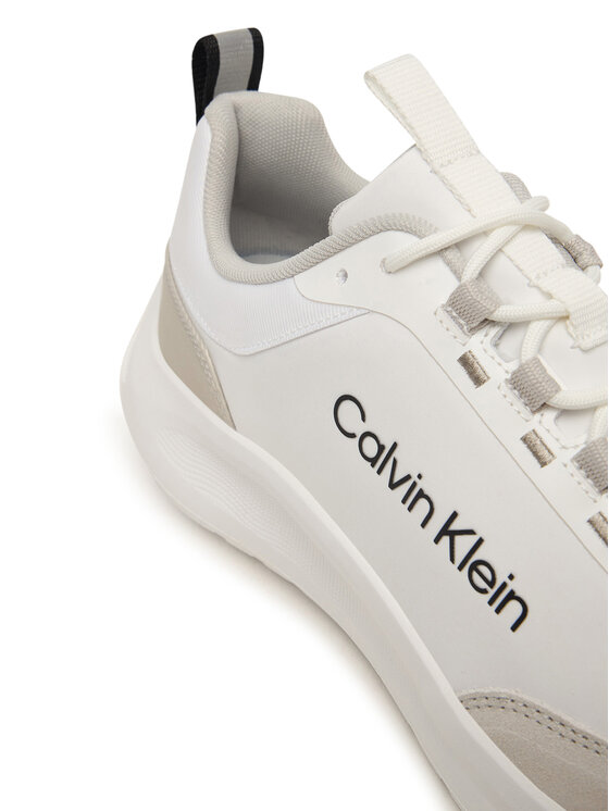 Calvin Klein Laisvalaikio batai Calvin Klein Light Eva Runn Ess Laceup Ny-Su HM0HM02342 Balta