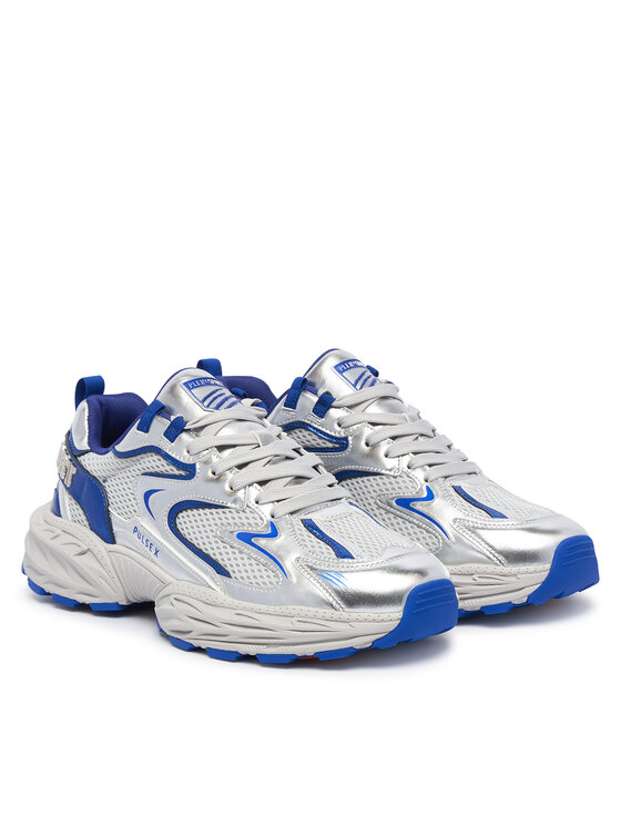 Plein Sport Sneakersy Plein Sport Pulse X FAFS USC1044 STE003N Modrá
