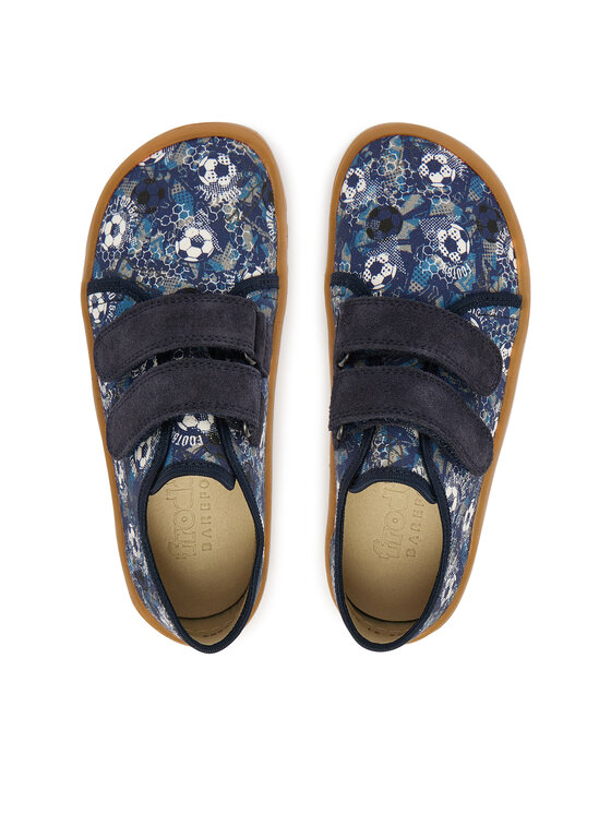 Froddo Тапочки Froddo Barefoot Canvas G1700440-7 D Голубий