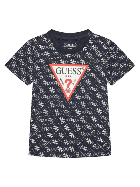 Guess Guess T-shirt N5YI04 K8HM4 Tamnoplava Regular Fit