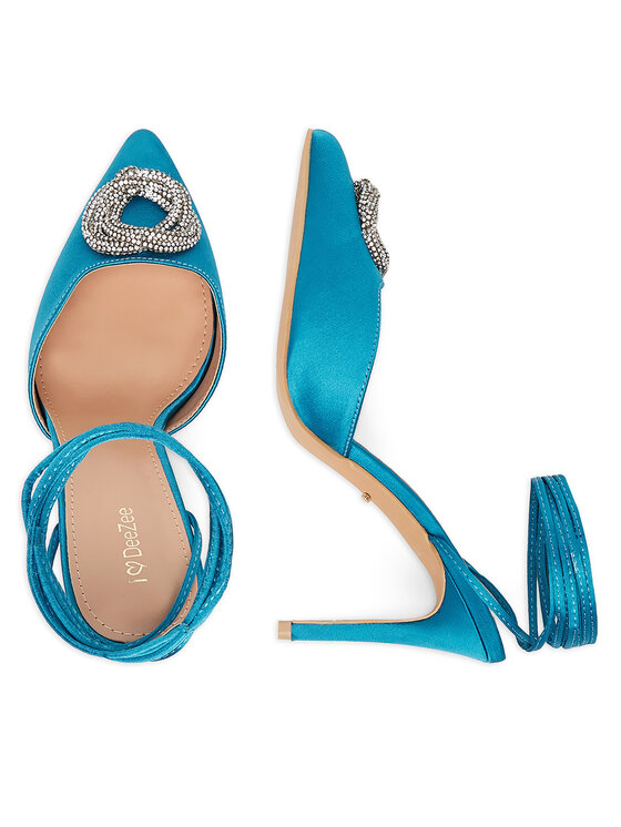 DeeZee Туфлі на шпильці DeeZee ZALFA5304-23 Голубий