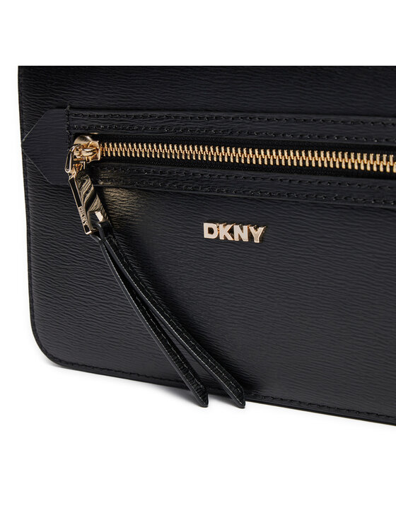 DKNY Geantă DKNY Bryant Ave Md Flap C R42E3E21 Negru