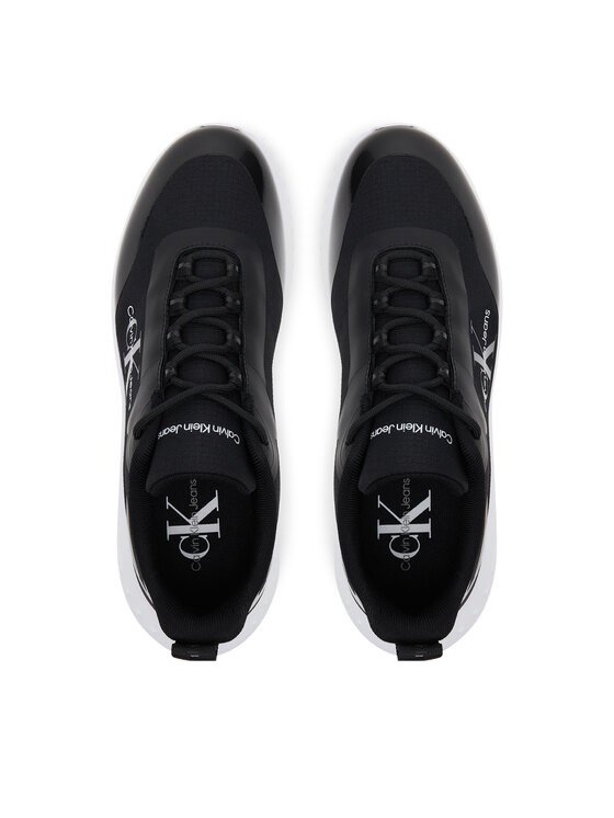 Calvin Klein Jeans Sneakers Calvin Klein Jeans Eva Runner Low Lace Mix Ml Wn YW0YW01442 Nero