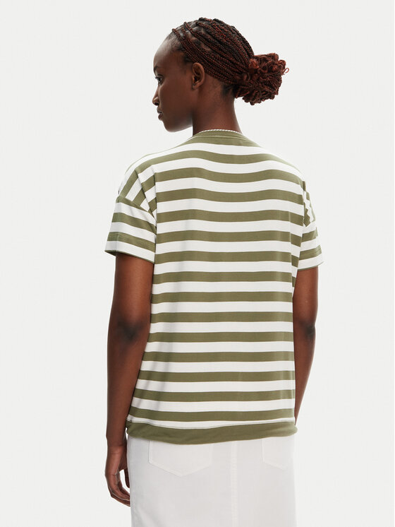 Olsen Olsen Camiseta 11105101 Verde Regular Fit