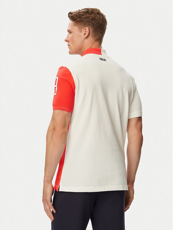 Beverly Hills Polo Club Beverly Hills Polo Club Поло F-SS26M-P0005 Білий Regular Fit