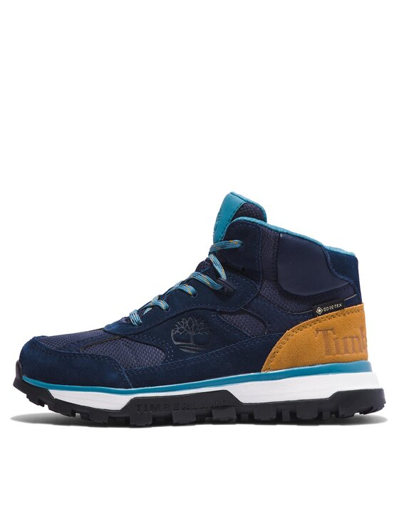 Timberland Šnurovacia obuv Timberland Trail Trekker Mid Gtx GORE-TEX TB0A67H40191 Tmavomodrá