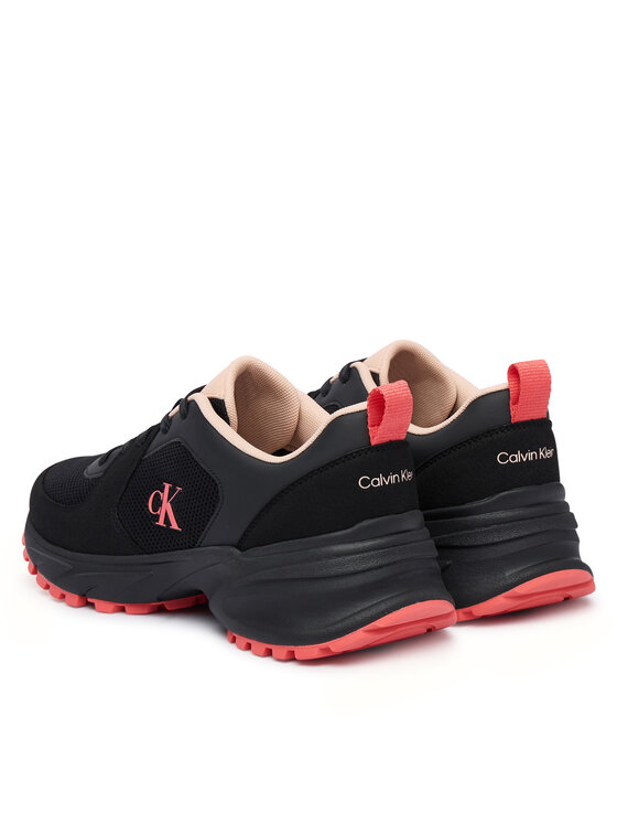 Calvin Klein Sneakers Calvin Klein Hike Runner Lace Up Su Mesh Wmn HW0HW03440 Nero