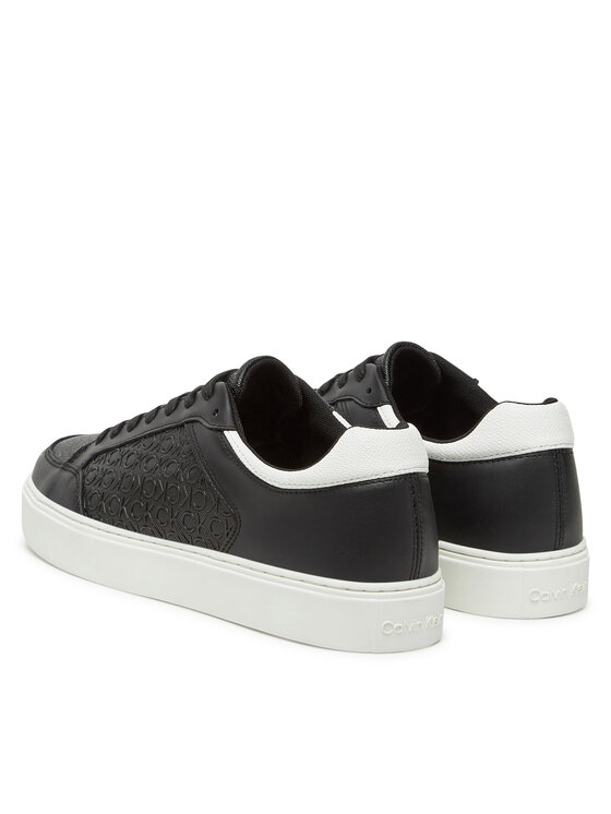 Calvin Klein Sneakers Calvin Klein Clean Cup Low Laceup Mono HM0HM01899 Nero