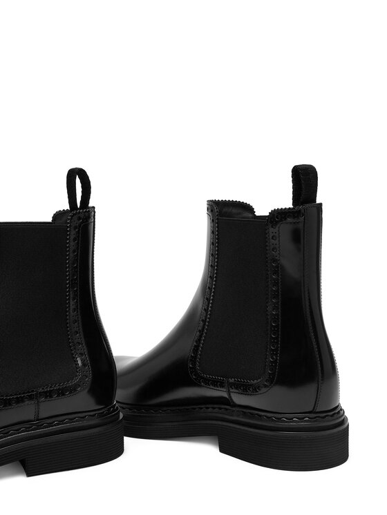 Dolce&Gabbana Bokacsizma Dolce&Gabbana CT1049 A1203 Fekete