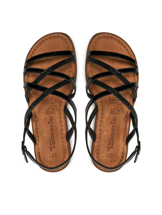 Tamaris Sandále Tamaris 1-28600-42 Čierna