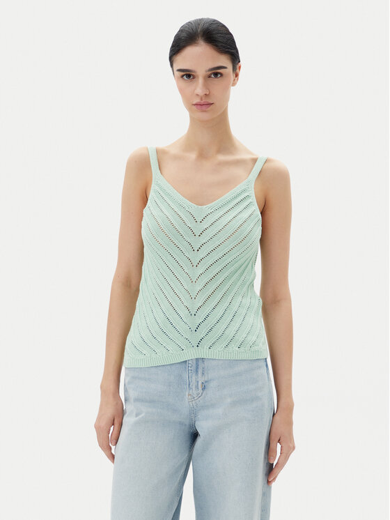 Vero Moda Vero Moda Топ Peru 10326463 Зелений Regular Fit