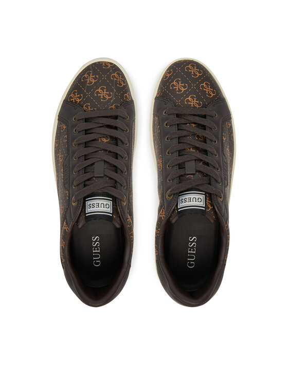 Guess Sneakersy Guess FMJVIC ELE12 Brązowy