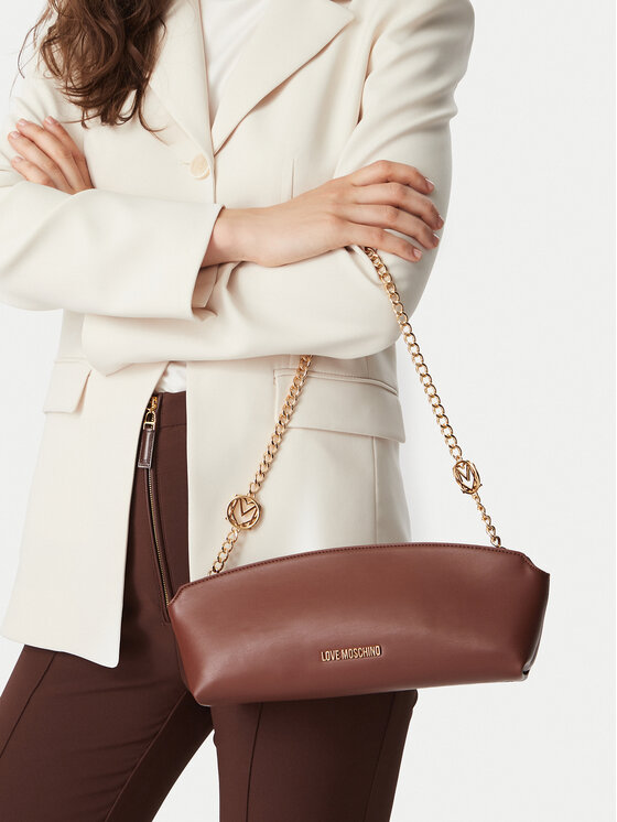 LOVE MOSCHINO Torbica LOVE MOSCHINO JC4117PP1PLO2200 Smeđa