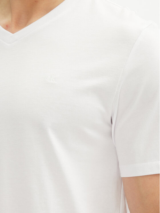 Calvin Klein Jeans Calvin Klein Jeans Majica LV040HM298 Bela Regular Fit