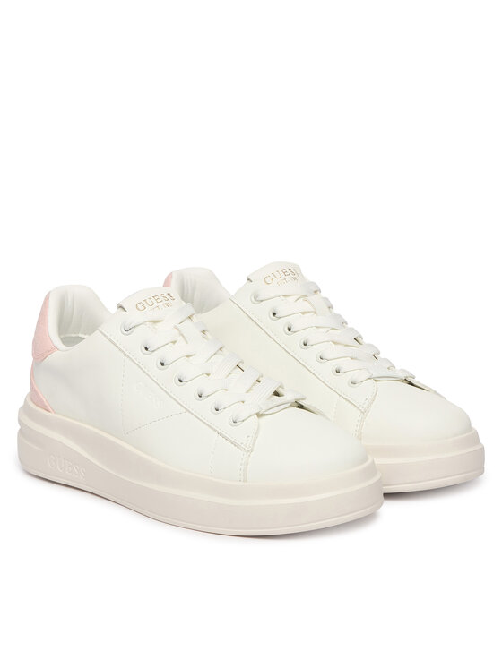 Guess Снікерcи Guess FLJE14 LEA12 Білий