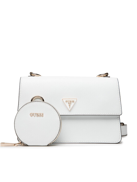Guess Torebka Guess Alexie Crossbody Flap HWVG84 16190 Biały