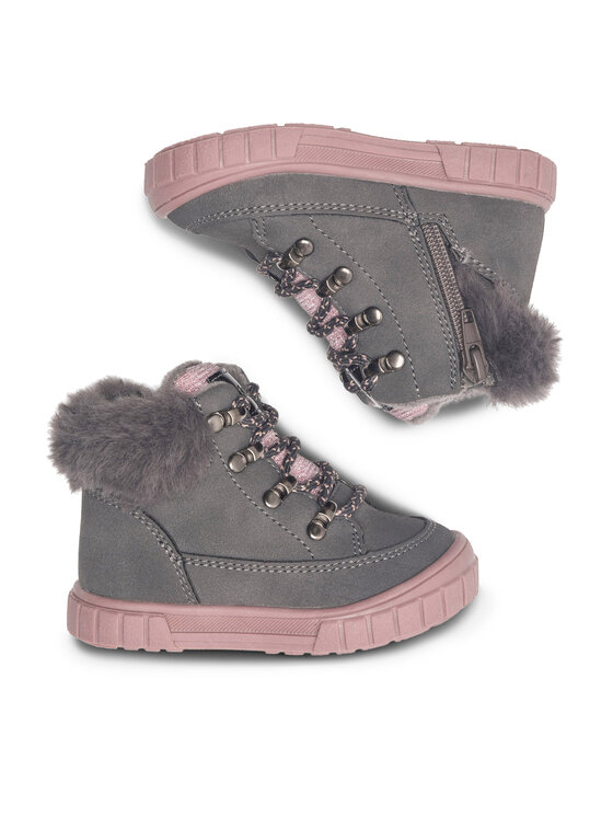 Nelli Blu Черевики Nelli Blu AVO-505-076 Сірий