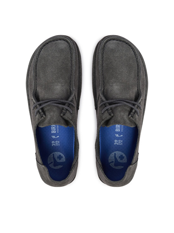 Birkenstock Туфлі Birkenstock Utti Lace Low 1032743 Темно-сірий