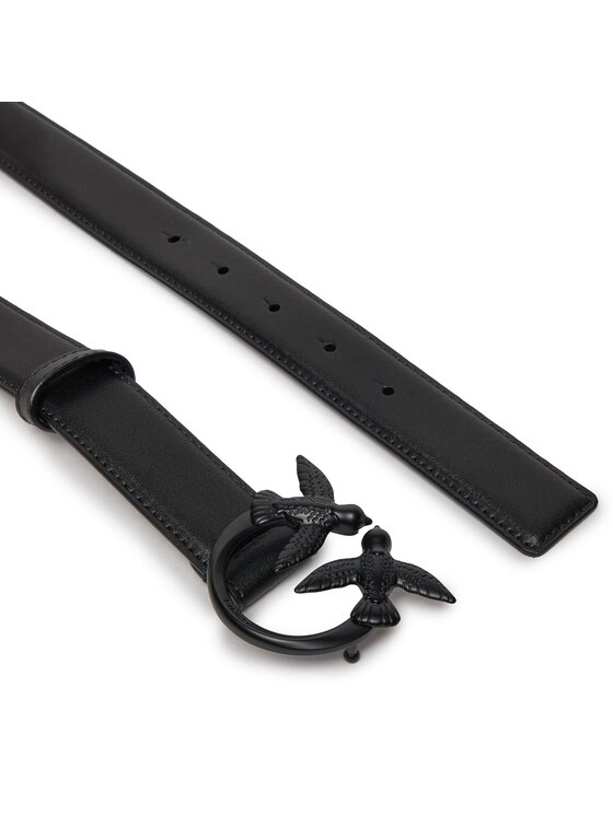 PINKO Curea de Damă Pinko Love Berry H3 Belt. PE 24 PLT01 100125 A1K2 Negru