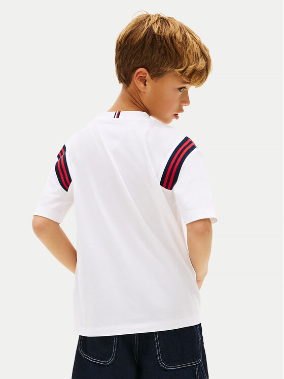 Tommy Hilfiger Tommy Hilfiger Camiseta KB0KB10272 Blanco Regular Fit