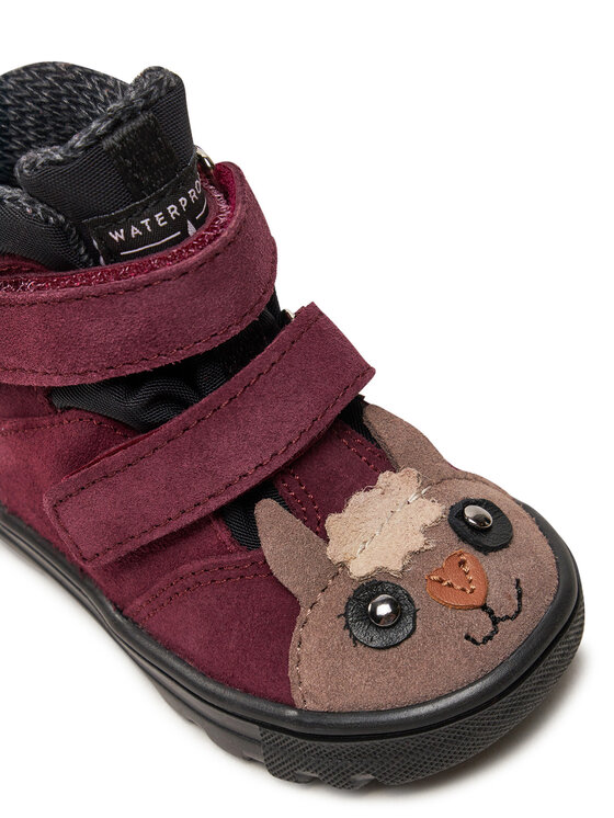 Mrugała Šnurovacia obuv Mrugała Andy 6180/4-55 Bordová