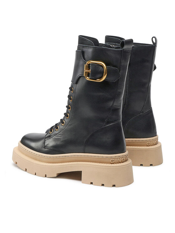 GINO ROSSI Черевики туристичні Gino Rossi 222FW105 Чорний