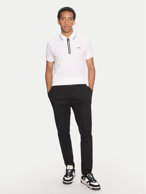 BOSS Boss Поло Philix 50519760 Білий Regular Fit