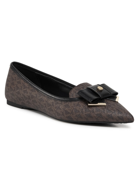 MICHAEL Michael Kors Μπαλαρίνες MICHAEL Michael Kors Belle Flex Flat 40F0BLFP1B Καφέ