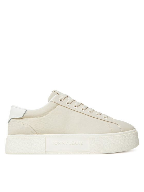 Tommy Jeans Snīkeri Tommy Jeans Tjw Flatform Sneaker EN0EN02819 Bēšs