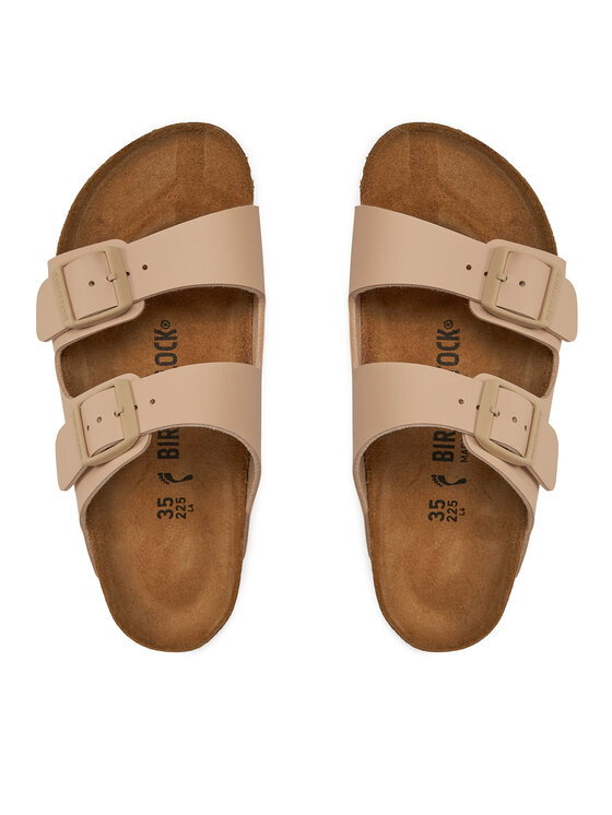 Birkenstock Шльопанці Birkenstock Arizona Birko-Flor 1027723 Бежевий