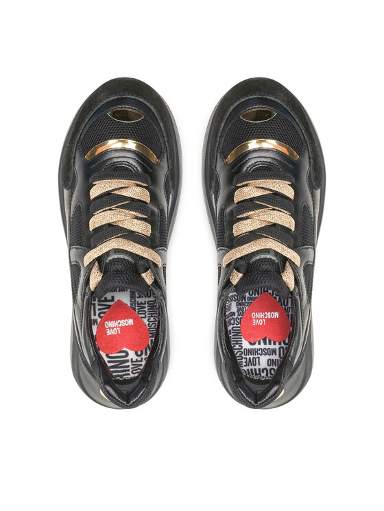 LOVE MOSCHINO Sportcipők LOVE MOSCHINO JA15306G0EJ9100A Fekete