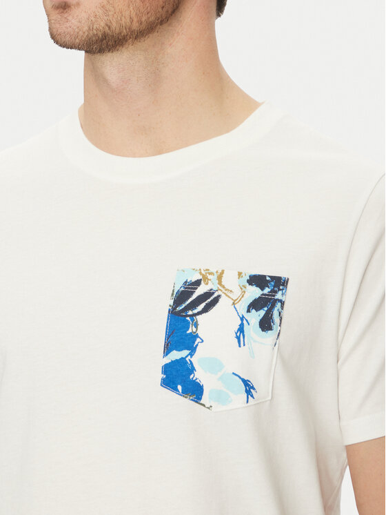Blend Blend T-shirt 20718297 Bianco Regular Fit
