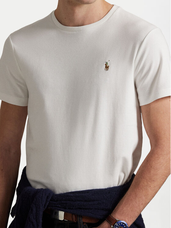 Polo Ralph Lauren Polo Ralph Lauren Футболка 710740727 Білий Slim Fit